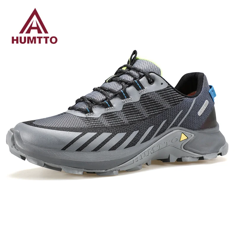 HUMTTO Luxury Designer Shoes for Men Breathable Trail Men's Sneakers Anti-slip Sports Hiking Boots Man Outdoor Trekking Sneaker