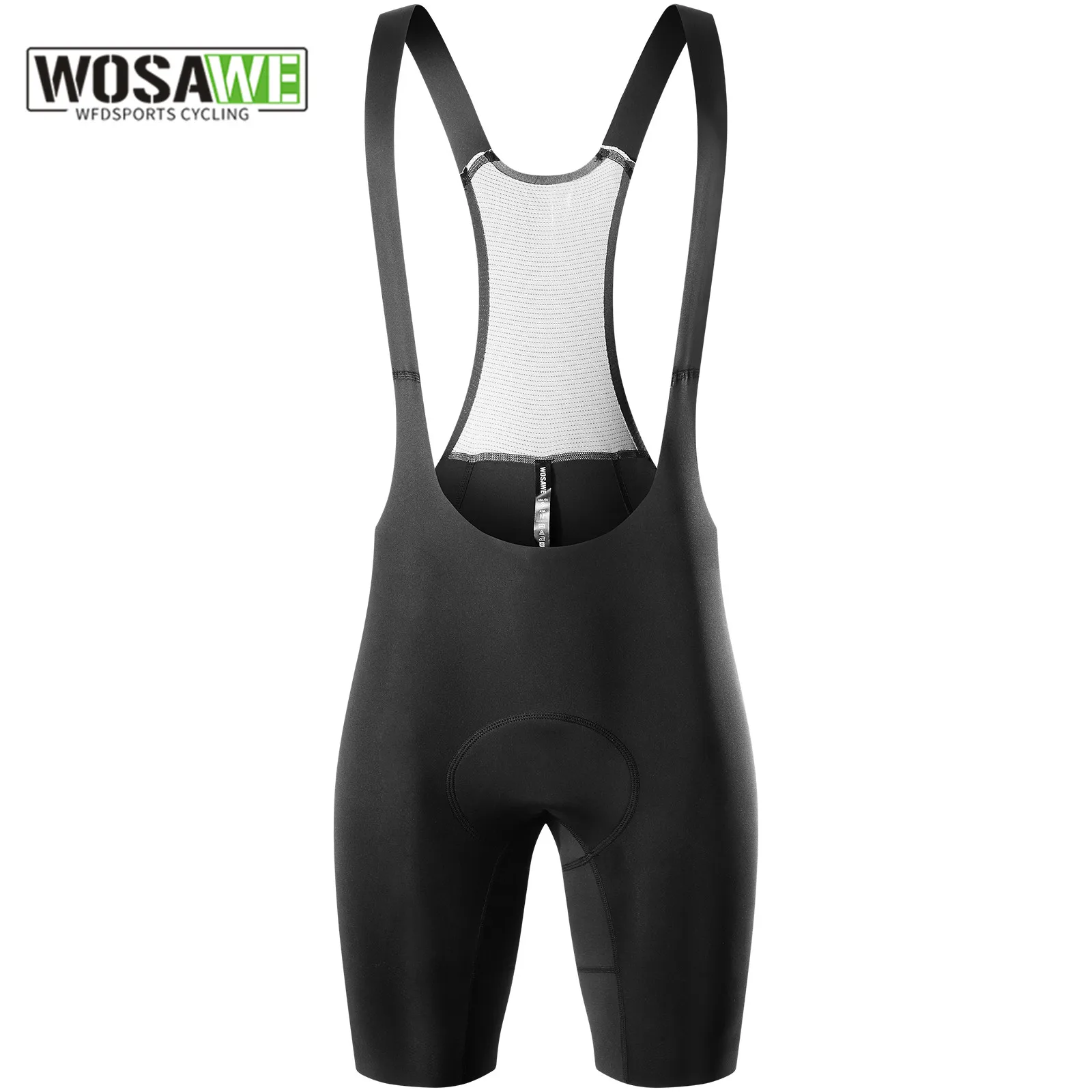 

WOSAWE Cycling Bib Shorts Men Outdoor Wear Bike 6 Hours Ride Padded Riding Bib Tights Bicycle Men's Cycling Clothing Quick-Dry