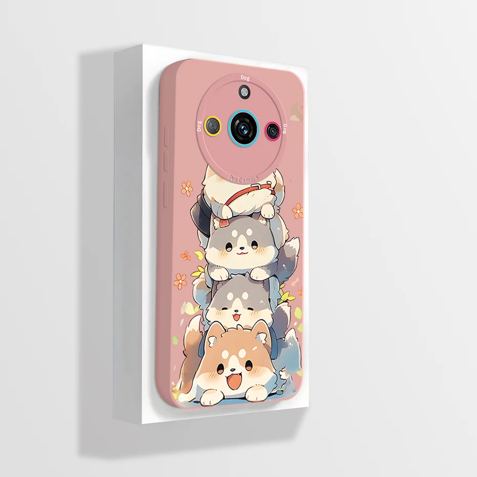 Stylish Shockproof Phone Case - Painted Design