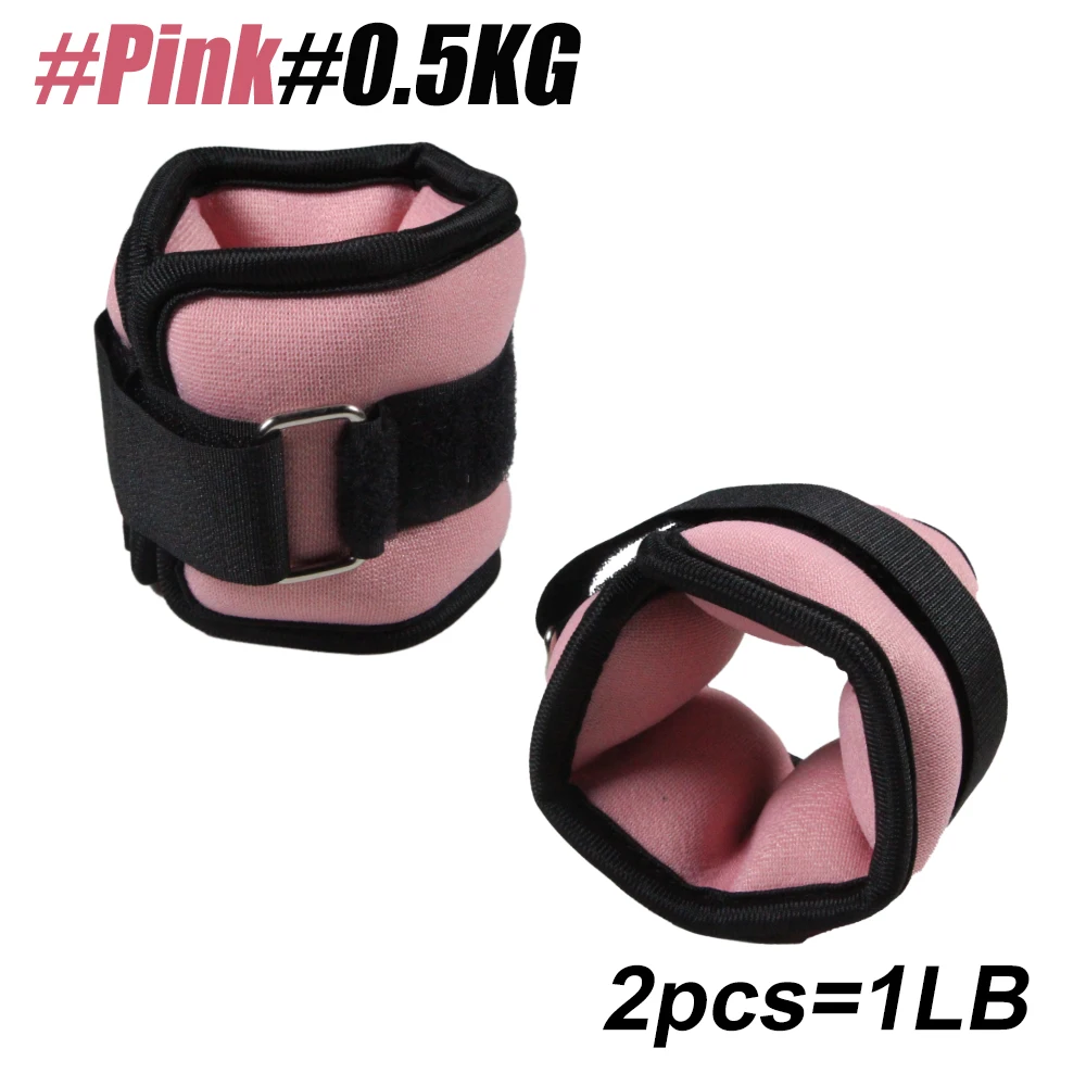 Adjustable Neoprene Ankle & Wrist Weights - Versatile Straps for Fitness & Strength Training