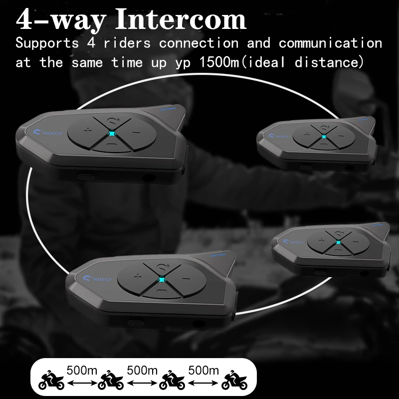 NOECI GoCom4    , 4  ̴ ׷ 1500m  , IP65    FM