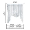 1PC woven butterfly style pull-out window screen, elegant and beautiful, suitable for kitchen and living room partitions 3