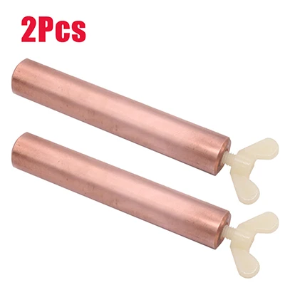2 X copper rods