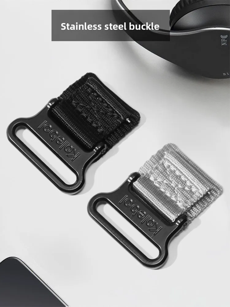 Enhanced Nylon Velcro Watch Strap for Men - Durable and Stylish Watch Band Accessory