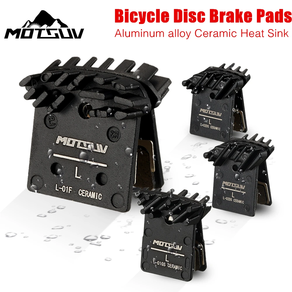 MOTSUV MTB Heat Dissipation Ceramic Metal Brake Pads Hydraulic