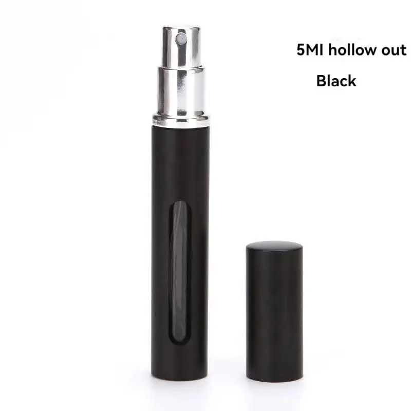 10ml Ultra Fine Spray Perfume Dispenser Visible Small Open Window Perfume Dispenser Bottle Portable Travel Sample Push Bottle perfume sub bottles