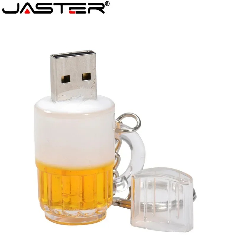 

Пивная кружка JASTER, креативные подарки, рандомный пластиковый брелок для ключей объемом 128 ГБ, 64 ГБ, карта памяти с реальной емкостью 32 ГБ, 16 ГБ