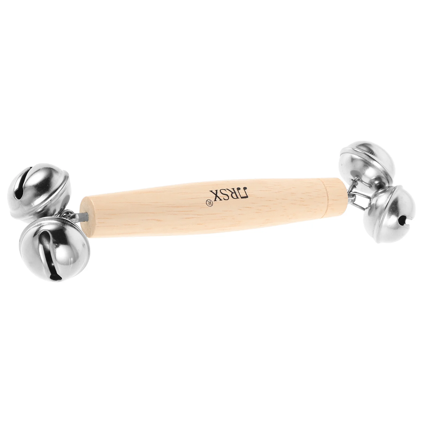 Childrens Wooden Jingle Call Bell Ideal For Early Childhood Education Handheld Percussion Instrument For Kindergarten And Daycar