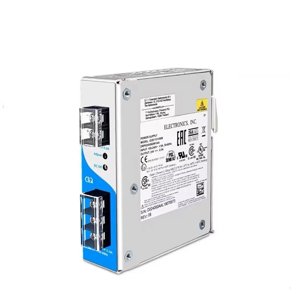 

Новый оригинальный рельсовый импульсный источник питания DRP024V060W1AZ 60W 24V2.5A D0116888 DRP024V060W1AA