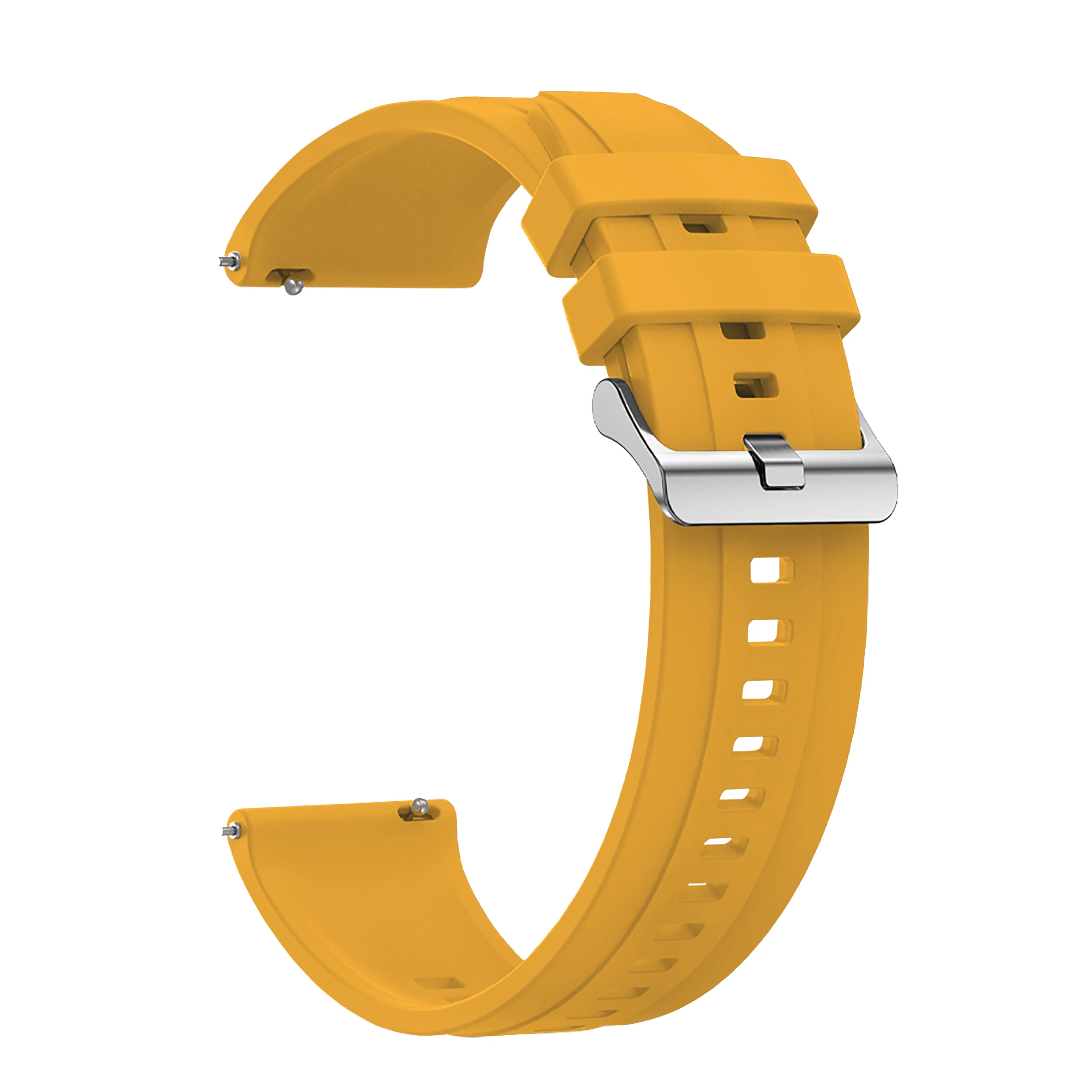 Official Sport Breathable Silicone Watch Band – Premium 22mm Strap