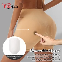 Flarixa bout à bout Shaper culotte avec coussinets amovibles femmes hanches Shapewear Shorts hanche rehausseur sous-vêtements corps Shaper 1