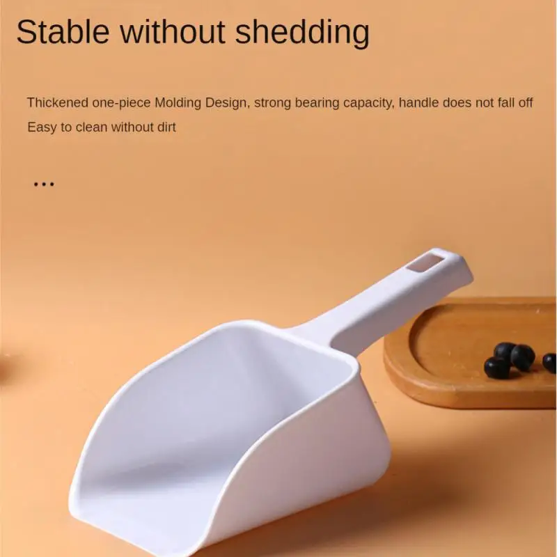 Plastic Ice Shovel Thickened Large Milk Tea Shop Ice Maker Special Food Rice Flour Small Shovel Reusable Kitchen Tool
