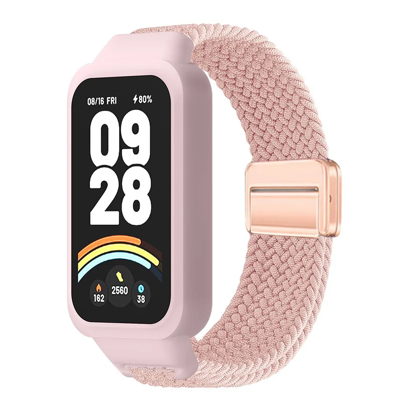 Enhanced Protective Sports Nylon Bracelet with Strap and Bumper Shell Cover