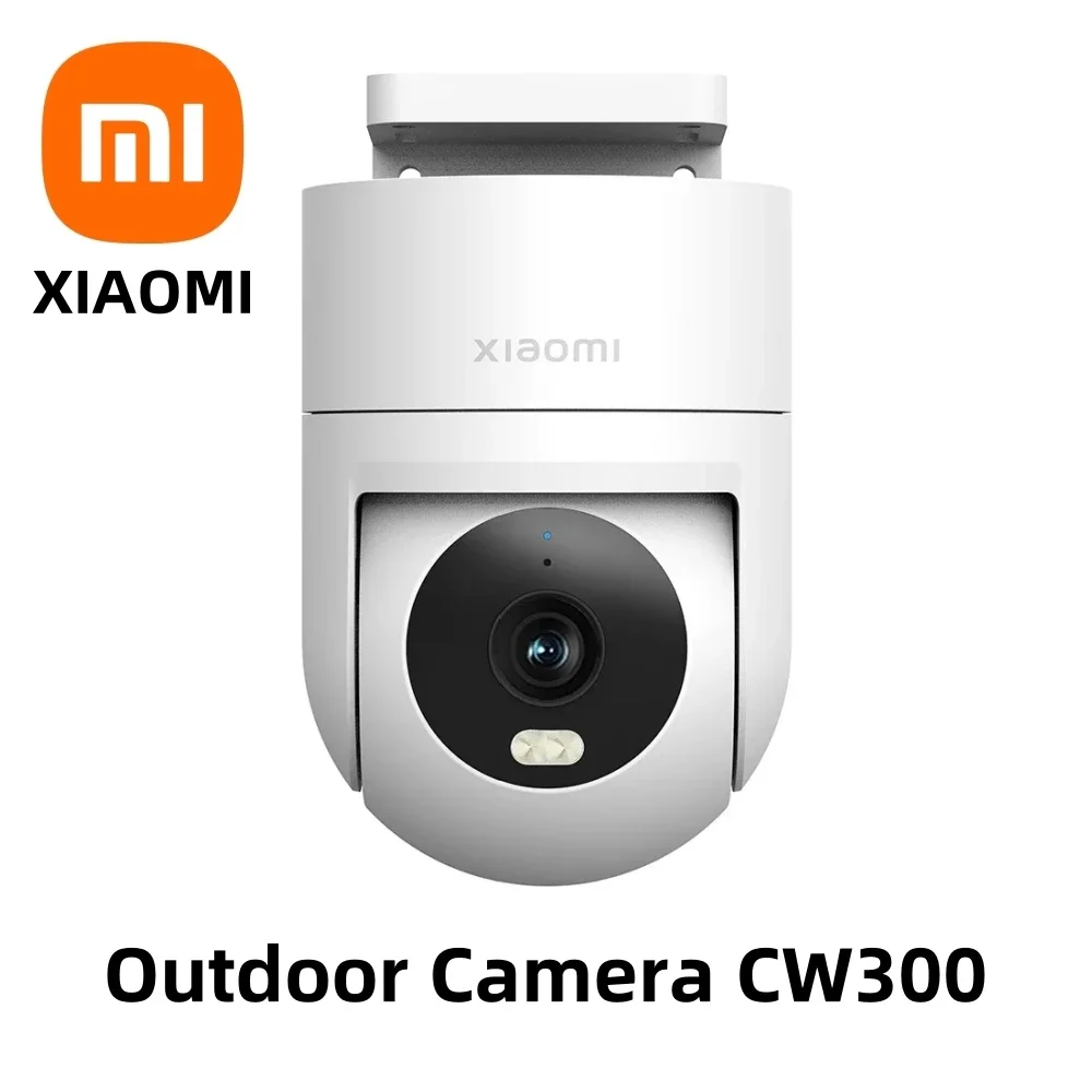 Smart Wifi Camera XIAOMI Outdoor Camera CW300 2.5K Full Color Sound Light Warning