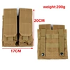 5.56 M4 Four Magazine Pouch Single Double Magazine Bag for M6 AR M4 AR15 Rifle Pistol Mag Pouch Molle Bag Vest Accessory 2
