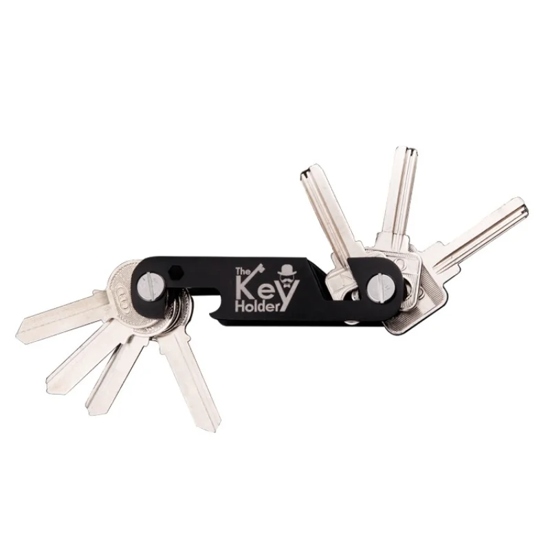 Key Smart Key Clip Car Keys Stainless Steel Holder EDC Multi-function Portable Wallet Compact Bottle Opener Keychain