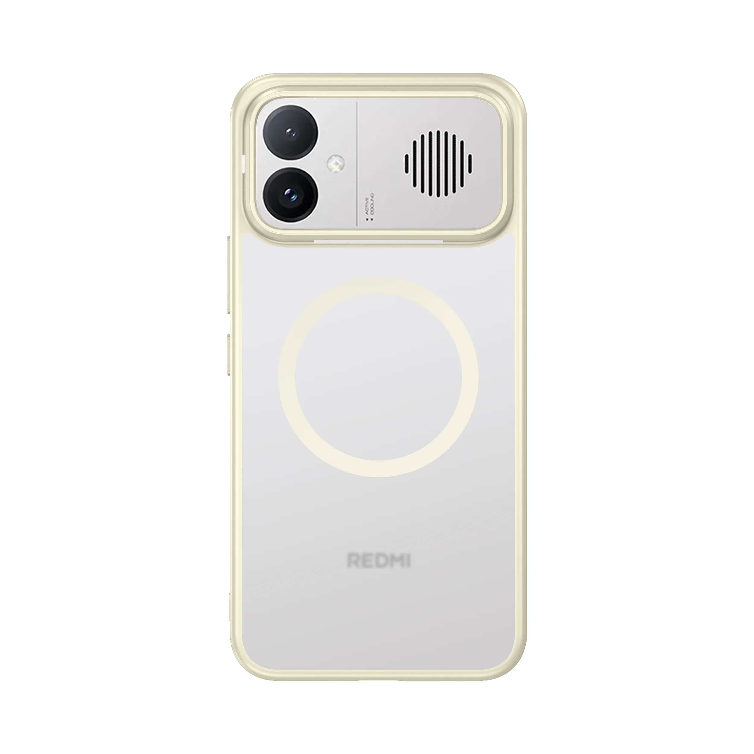 Magnetic Translucent Matte Shockproof Back Cover Case