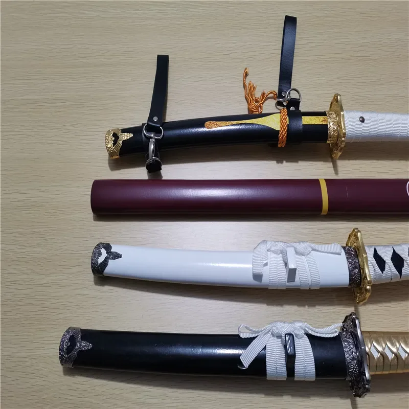 Cosplay Gokotai Wood Sword Katana Role Playing Hirano Toushirou Wood Prop Midare Toushirou Weapon Model 55cm