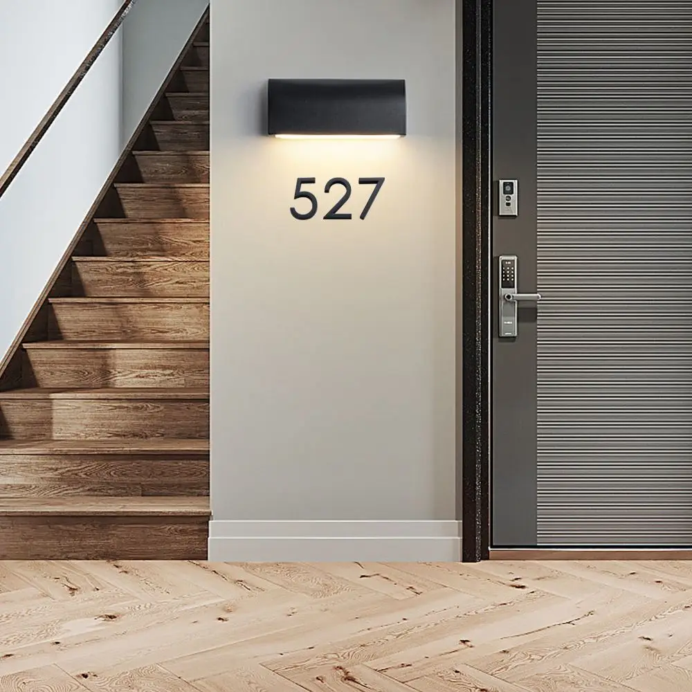 3D Address Number Digits Numeral Plate Plaque Sign Sticker for Door Family Hotel Apartment Home Street house number signs,house numbers,number plate,door signs,house wall plaques