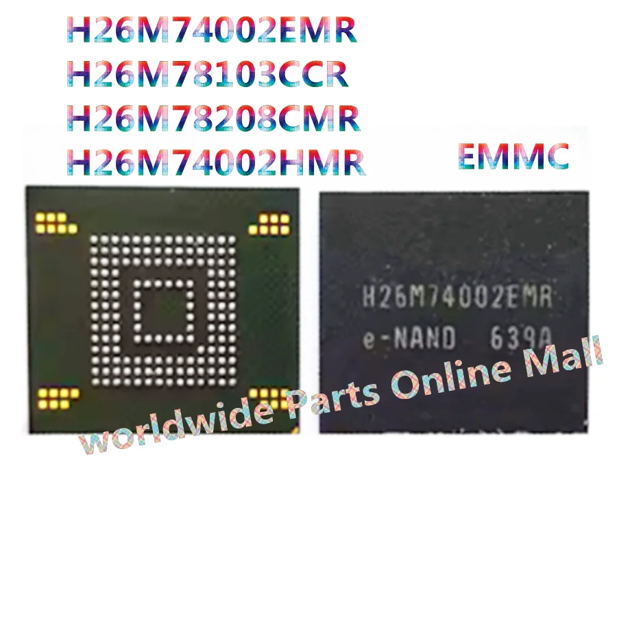 H26M74002EMR H26M78103CCR H26M78208CMR H26M74002HMR подходит для Hynix emmc 64G чип IC б/у