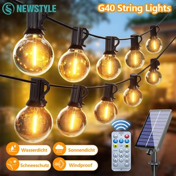 Solar G40 String Lights 1