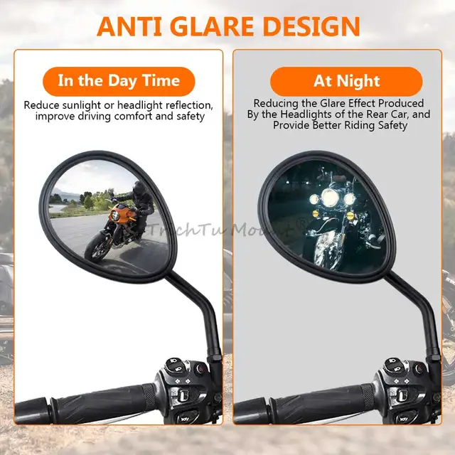 Motorcycle Rear View Mirror For Indian Scout Bobber Chief Chieftain Roadmaster Springfield 2014-2024 Side Mirrors Accessories