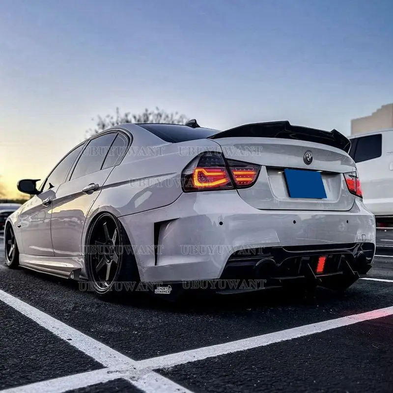 BMW 3ミリーズ E90 セダン リアスポイラー FRP製 素地 ウイング トランクスポイラー 未塗装品 Vタイプ BMW 3ミリーズ E90 セダン リアスポイラー FRP製 素地 ウイング