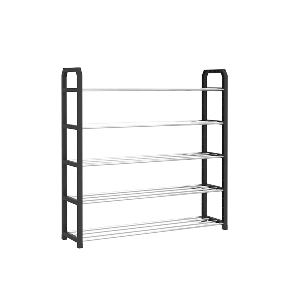 5/4/3 Layers Simple Shoe Rack Dust-proof Storage Shoe Cabinet Multi-layer Assembly Home Door Shoe Shelf Dormitory Organizer Rack 6