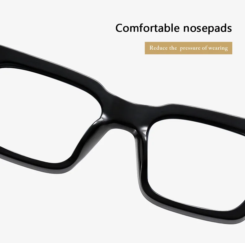 Designer Photochrome Lesebrille mit dickem Rahmen, trendige Männer und Frauen, fertige Presbyopie-Brille, Freizeit, Outdoor, Verfärben, Leser – Detail 9