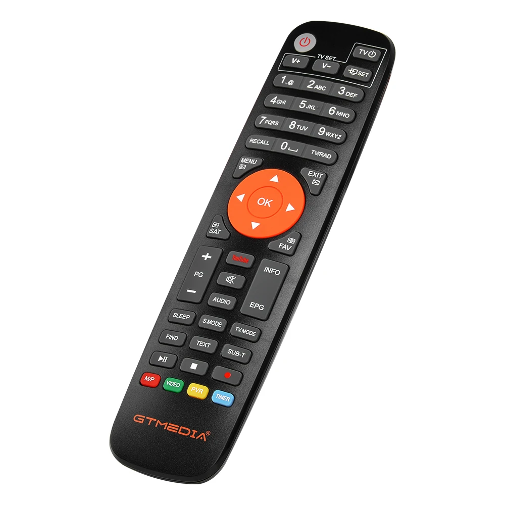 GTMEDIA remote control  For v8x、v9 prime、v8 uhd、v7 Pro.