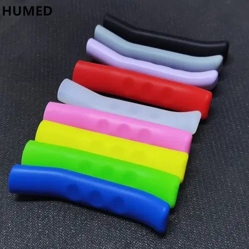 1 Pair Silicone Bicycle Lever Grips Protectors Anti-Skid Bike Brake Lever Handle Sleeve MTB Bike Cycling Silicone Brake Cover - Image 4