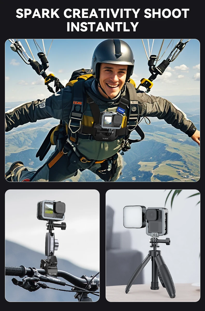 Aluminium Alloy Frame Case For Hero 9 10 11 12 13 Vertical shot Low Weight Prot