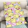 Cobija POMPOMPURIN Children's Blanket King Size Sofa Blankets and Throws Interior for Home Designer Throw Blanket Luxury Knee & 1