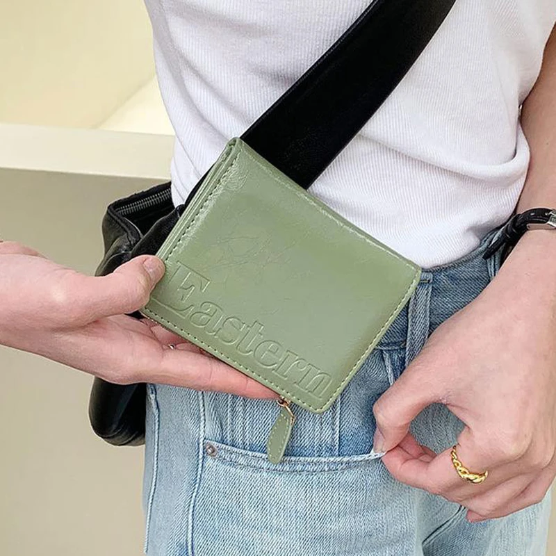 Fashionable Multi Slot Korean Style Minimalist Card Bag For Women's Wallet