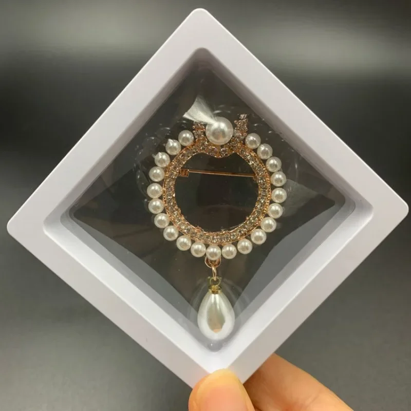 

High Grade Pearl Crystal Animal Flower Brooch Fashion Women's Sweater Jacket Corsage Men's Business Suit Jewelry Accessories