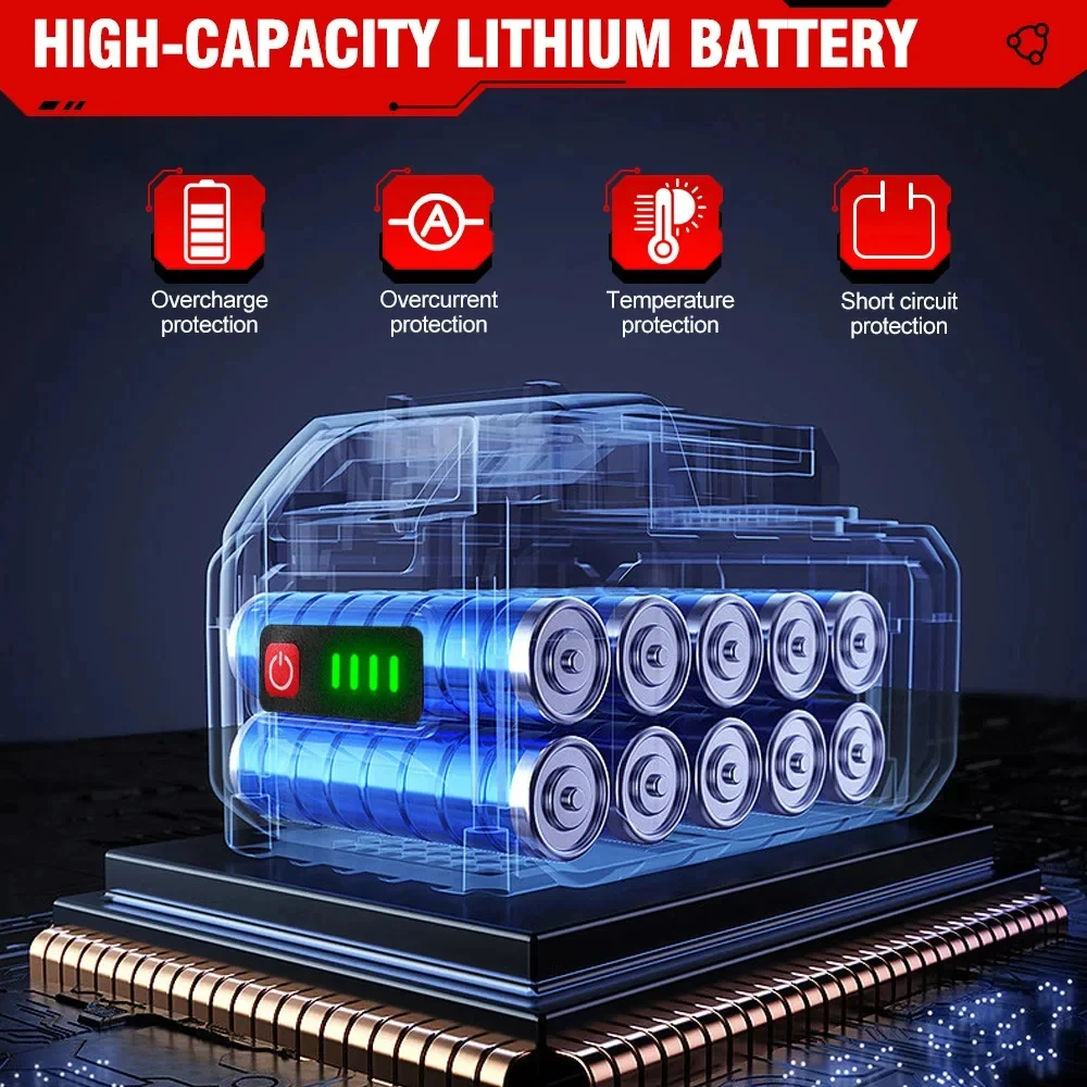 2000W bezprzewodowy nożyce do żywopłotu elektryczny trymer do użytku domowego przycinarka nożyce do żywopłotu do akumulatora Makita 18v