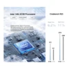 Chatreey T9H Mini PC Intel Twin Lake N150 WIFI 6Windows 11 Ultra Small Pocket Computer Dual SSD Full Function Type-C 4K 60Hz RGB 3