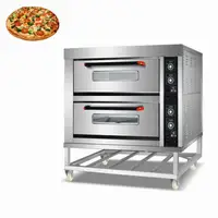 Commercial Electric Oven Plug Factory Price Electric Instrumentation Control Bread Making Machine 2 Deck 4 Tray Baking Deck Oven 1