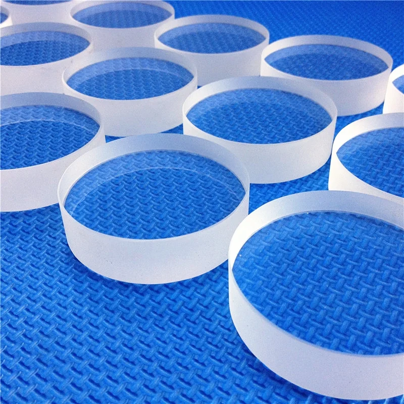 CNC square quartz plate quartz parts
