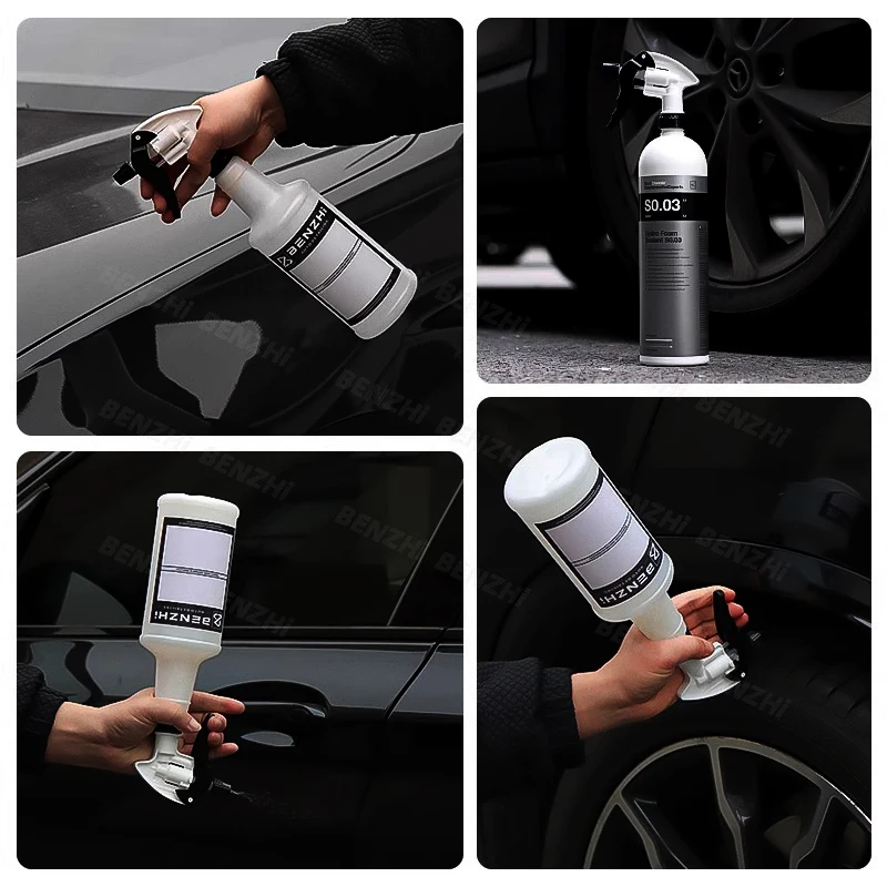 360° non-leaking pressure nozzle "T" pressure nozzle is suitable for car cleaning, home watering, atomizing disinfection 5