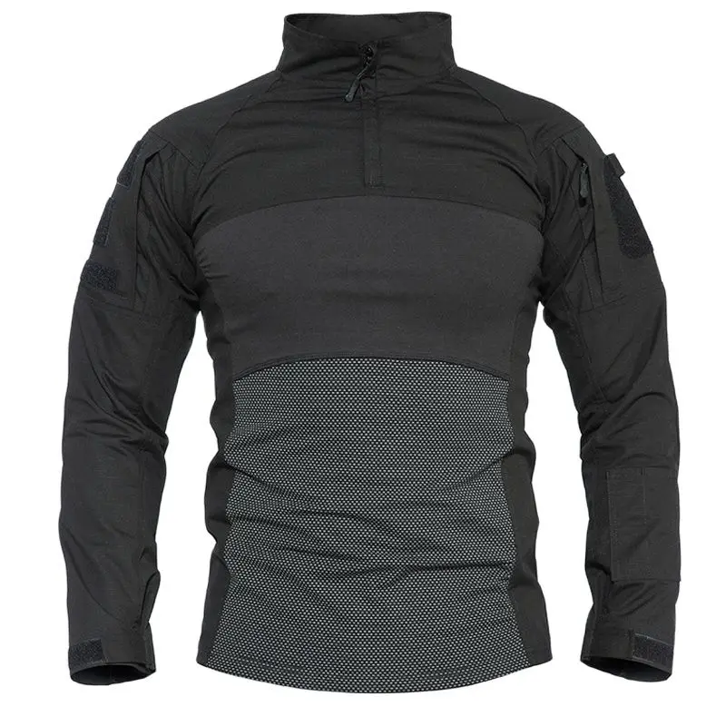 EKLENTSON Tactical Hunting T-Shirts Men Long Sleeve Work T Shirts Outdoor Sport Hiking Climbing Camping Shirt sport t shirt,long sleeve t shirt