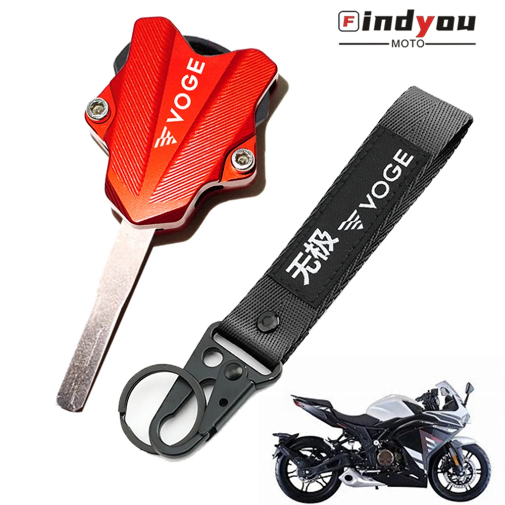 

For Voge 525R 250RR 300RR 300AC 500AC 650DS New Motorcycle CNC Accessories Embroidery Keyring Key Chain Cover Case Shell