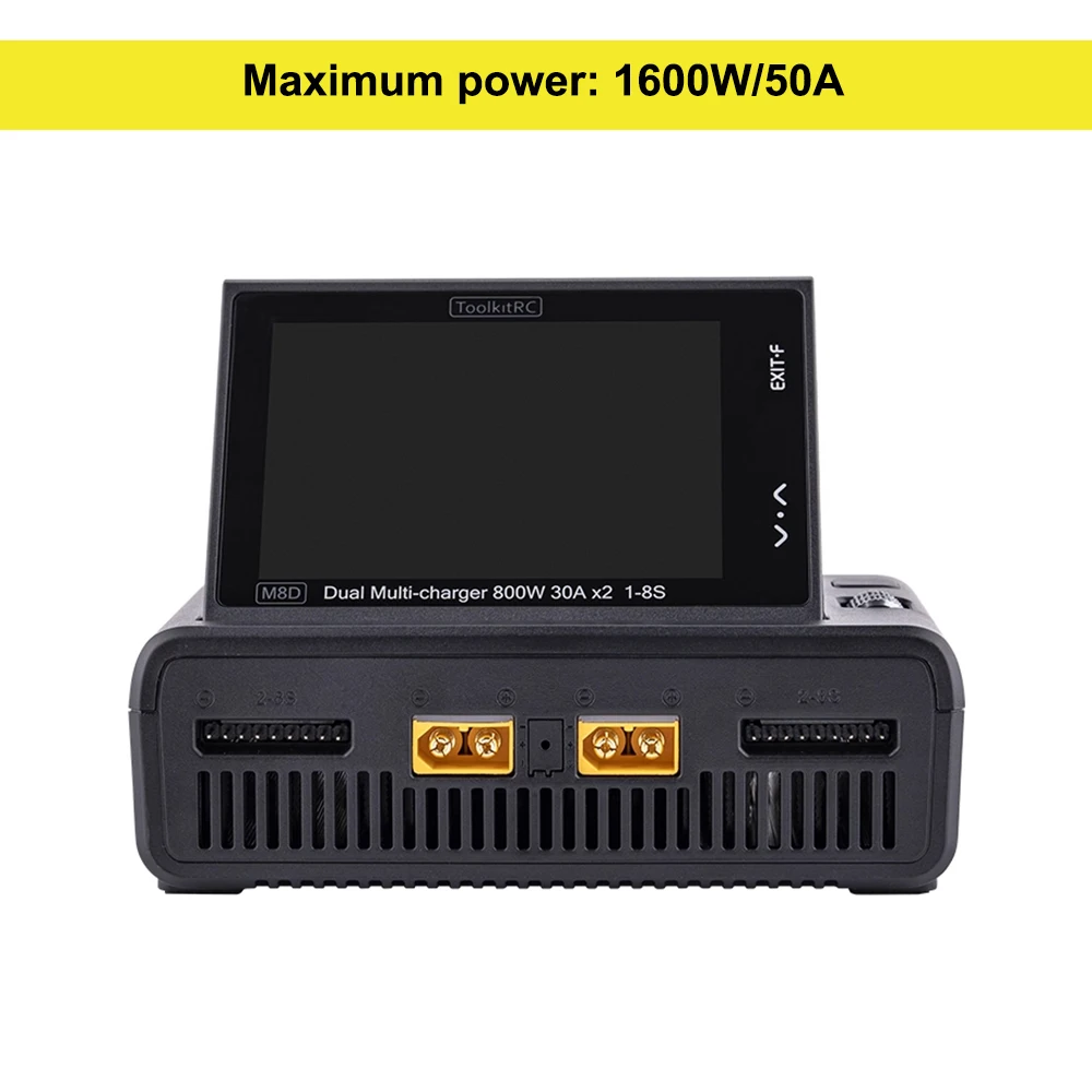 タッチスクリーン充電器バランスToolkitRC-M8D,急速充電