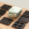650W Electric Sand Maker Waffle Machine Toaster Baker Breakfast Machine Takoyaki Pancake Donuts Sandera 220V 1