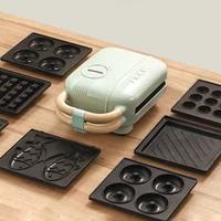 650W Electric Sand Maker Waffle Machine Toaster Baker Breakfast Machine Takoyaki Pancake Donuts Sandera 220V 1