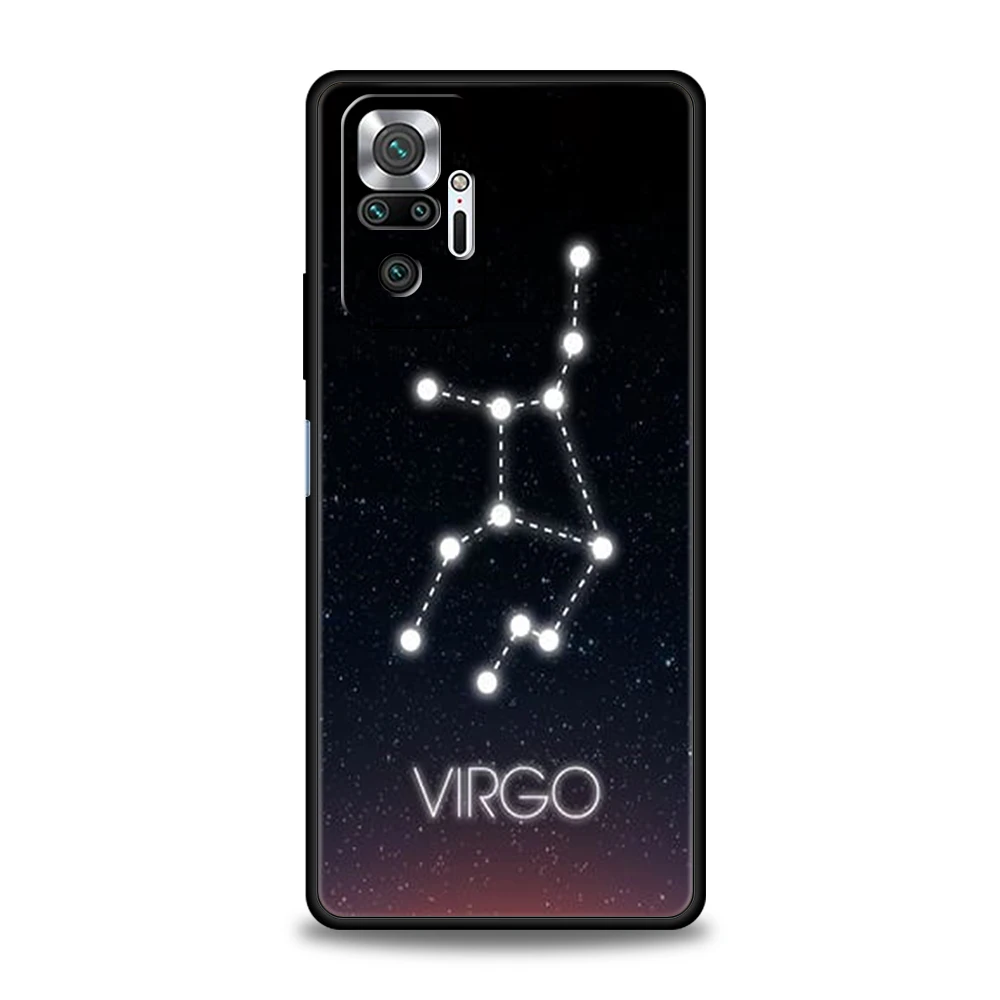Constellation Virgo Aries Phone Case Cover for Redmi 14C 10C Note 14 13 12 10 11 Pro Plus 7 8T K40 K50 Gaming Pro Plus 5G Shell – Detail 4