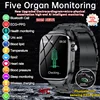 2025 New For HUAWEI Five organ Body Analysis ECG+PPG Smart Watch Uric Acid Blood Fat Blood pressure BT Call Sports Smart watch 1