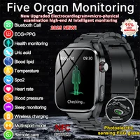 2025 New For HUAWEI Five organ Body Analysis ECG+PPG Smart Watch Uric Acid Blood Fat Blood pressure BT Call Sports Smart watch 1