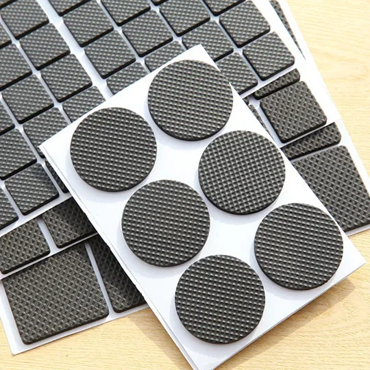 Non-slip Mat Table's Leg Soft glue Self-adhesive Table Sticker Floor Protector Anti Noisy Furniture Leg Pads Wear-resisting