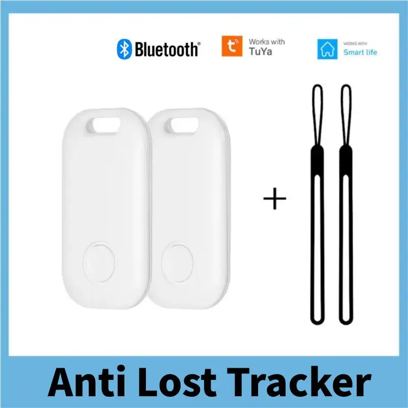 

1-4PCS Tuya Bluetooth Anti Lost Tracker Portable Smart Keychain Alarm Locator Mini 2-way Search Pet Finder Tag For Smart Life